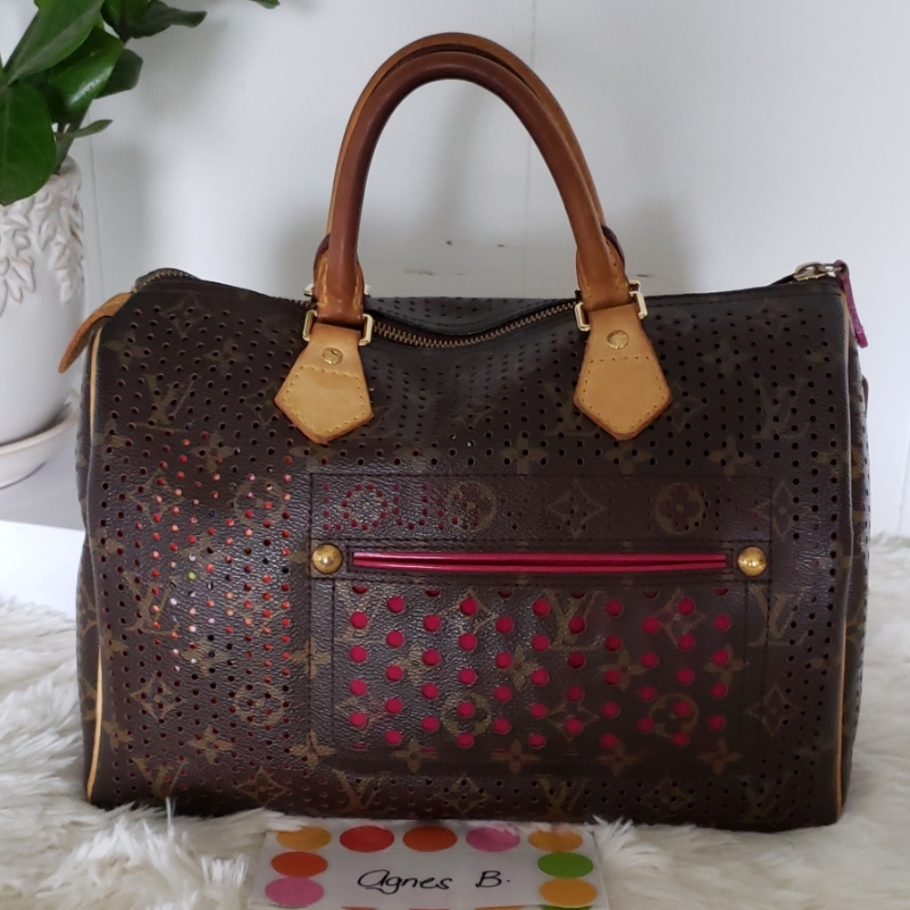 Louis Vuitton Perforated Speedy 30 Limited Edition